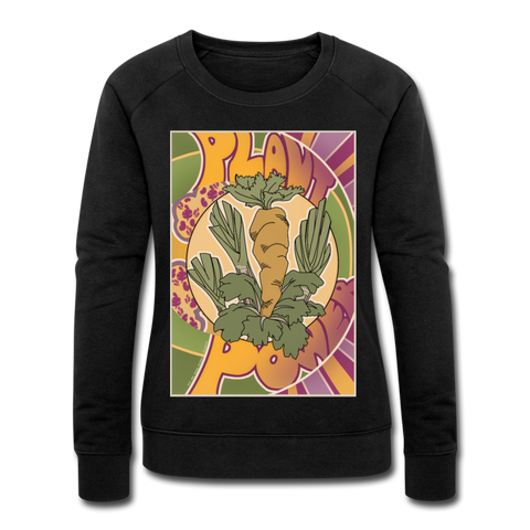 Plant Power Sweatshirt - black