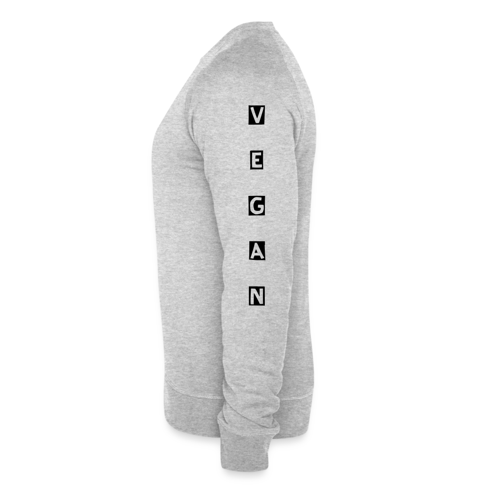 Vegan Sleeves Sweatshirt - heather grey